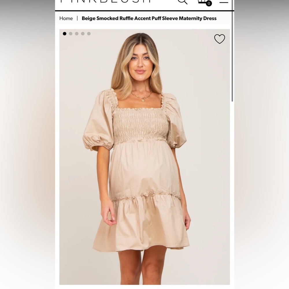 PinkBlush Maternity dress